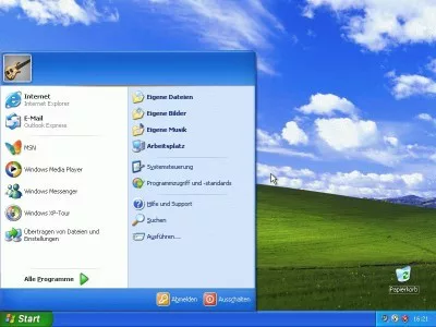 Windows XP Installation Abschluß