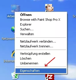 Systemwiederherstellung Bild 1