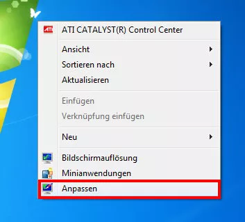 Hintergrundbild anpassen