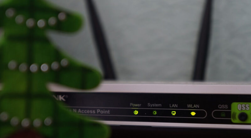 WLAN Router im Homeoffice