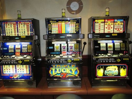 Spielautomaten, einarmige Banditen