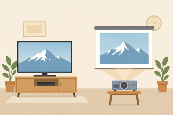 Heimkino: Fernseher oder Beamer für beste Bildqualität Heimkino Bildqualität im Vergleich zwischen Fernseher und Beamer
