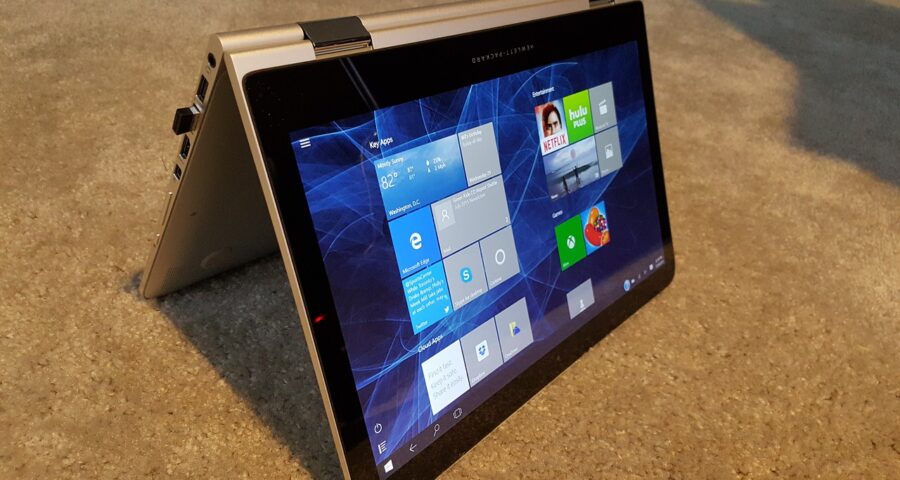 Tablet PC mit Windows 10