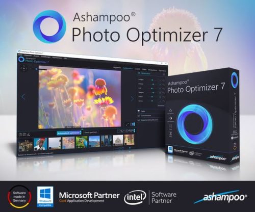 Bildbearbeitungssoftware Ashampoo Photo Optimizer 7