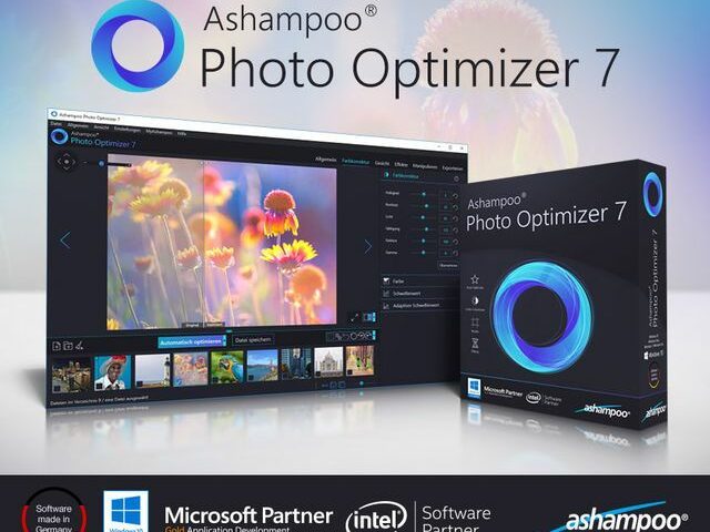 Bildbearbeitungssoftware Ashampoo Photo Optimizer 7