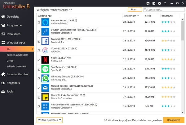 Windows Apps im Griff
