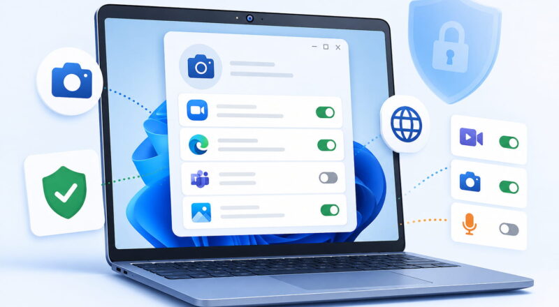 Kamera-Zugriff von Apps unter Windows 11 kontrollieren