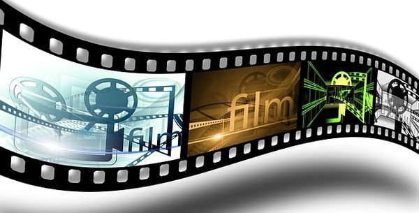 Heimkino Filmstreifen Grafik