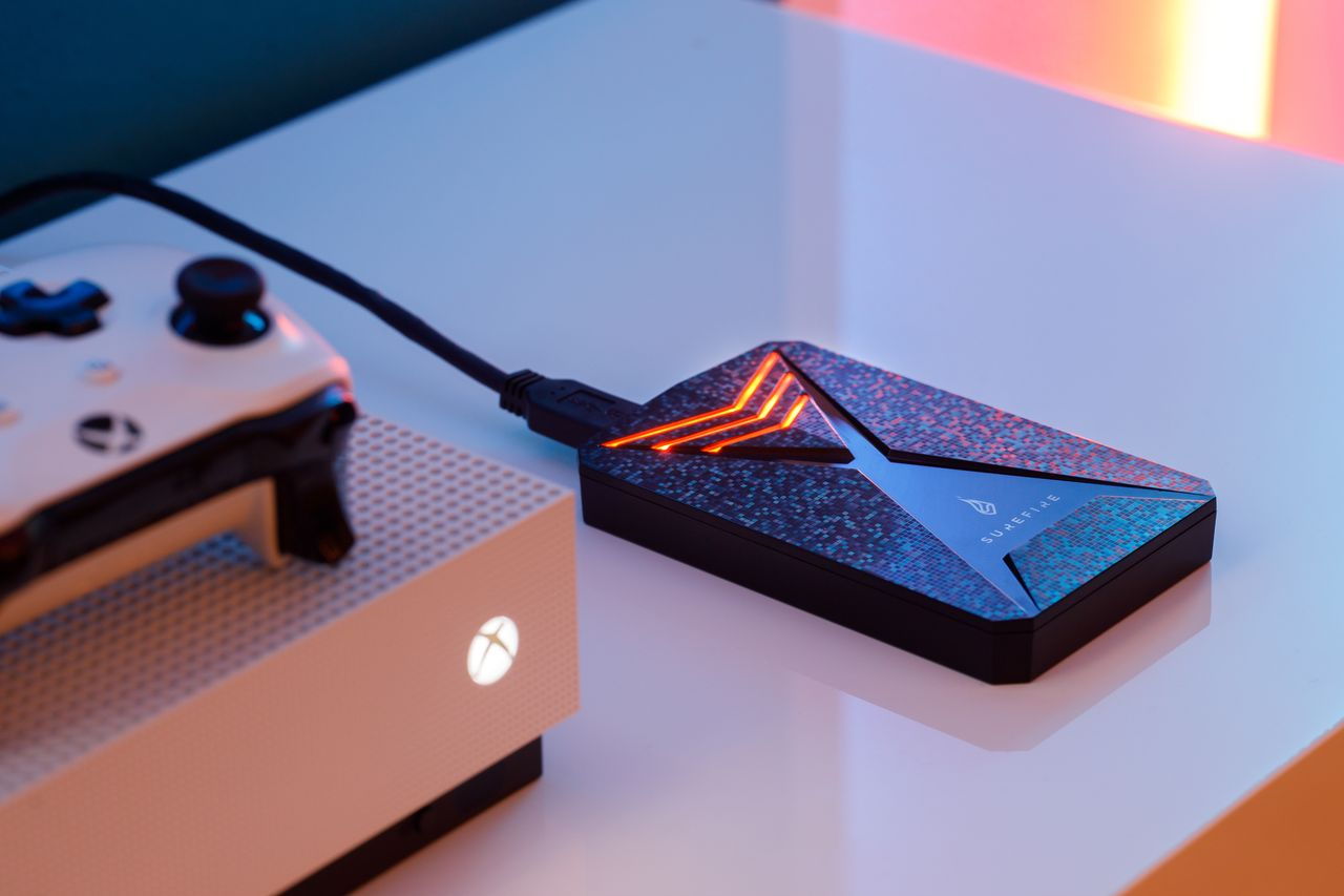 SureFire Festplatten machen die Spielebibliothek transportierbar