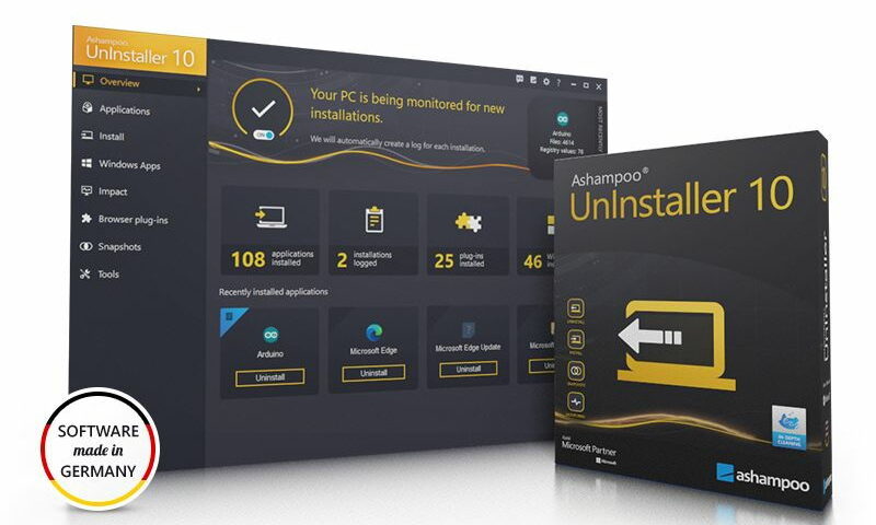 Ashampoo UnInstaller 10 veröffentlicht 1 Ashampoo UnInstaller 10