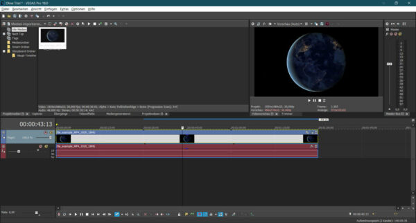 VEGAS PRO 18 Videobearbeitung
