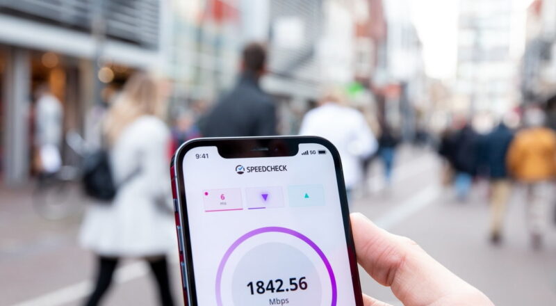 Internetgeschwindigkeit beim Video-Streaming