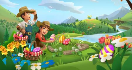 Sunrise Village feiert das erste Mal den Frühling