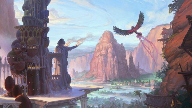 Der Phönix der Morgendämmerung erhebt sich in Elvenar bei einem spannenden Oster-Event