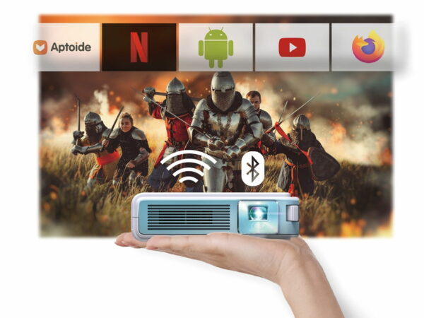 unterstützt weltweit beliebte Streaming-Apps wie Netflix, YouTube und mehr EZCast Beam J4a Streaming auf Netflix, YouTube & Co