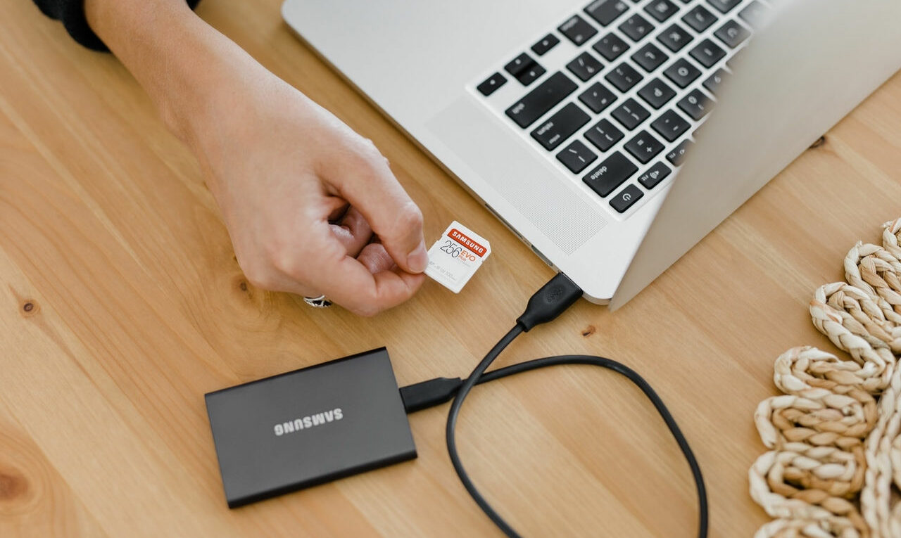 SSD-Festplatte für Datensicherung