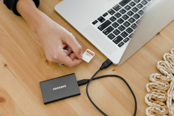 SSD-Festplatte für Datensicherung