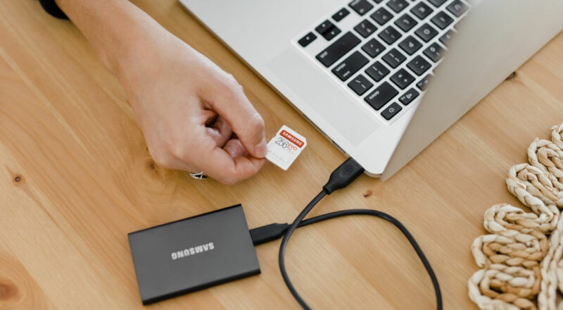 SSD-Festplatte für Datensicherung