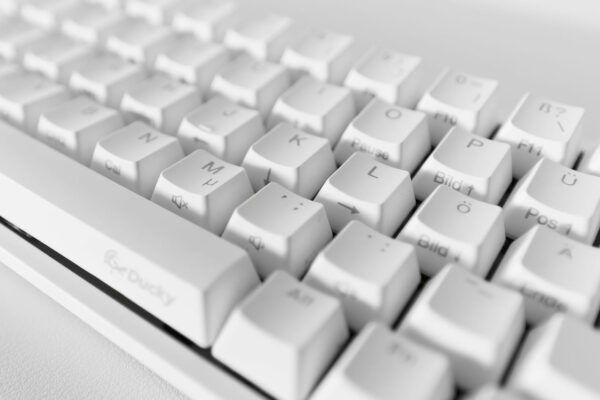 Mechanische Tastatur Mechanische Tastatur in weiß