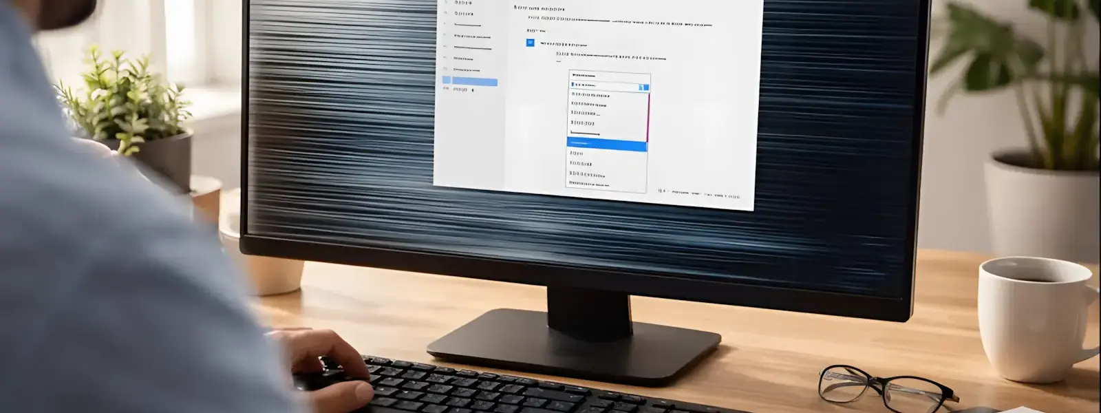 Flackernder Monitor durch falsch eingestellte Bildwiederholrate unter Windows
