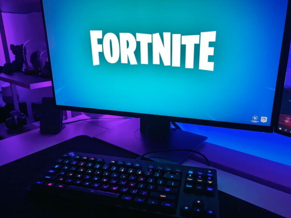 Fortnite auf einem 144Hz Monitor