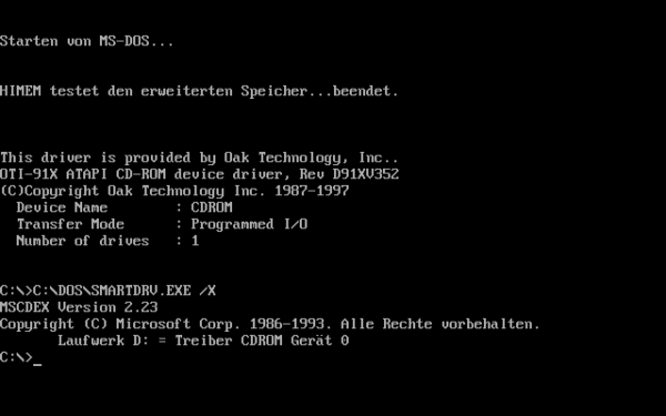 MS-DOS Befehle