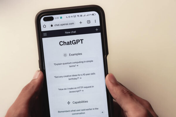 ChatGPT auf dem Smartphone