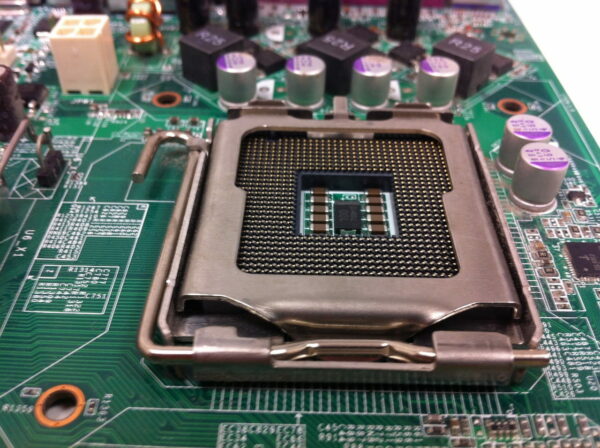 CPU-Sockel auf Mainboard CPU-Sockel auf Mainboard