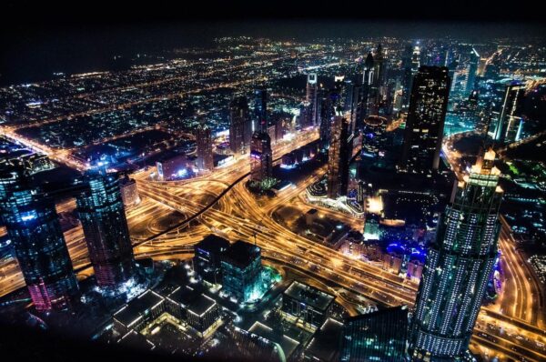 Smart Citys bei Nacht Smart Citys bei Nacht