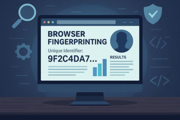 Tools zur Erkennung von Browser-Fingerprinting auf einem Bildschirm