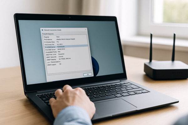 IP-Einstellungen am PC prüfen, um Netzwerkprobleme und IP-Konflikte zu beheben