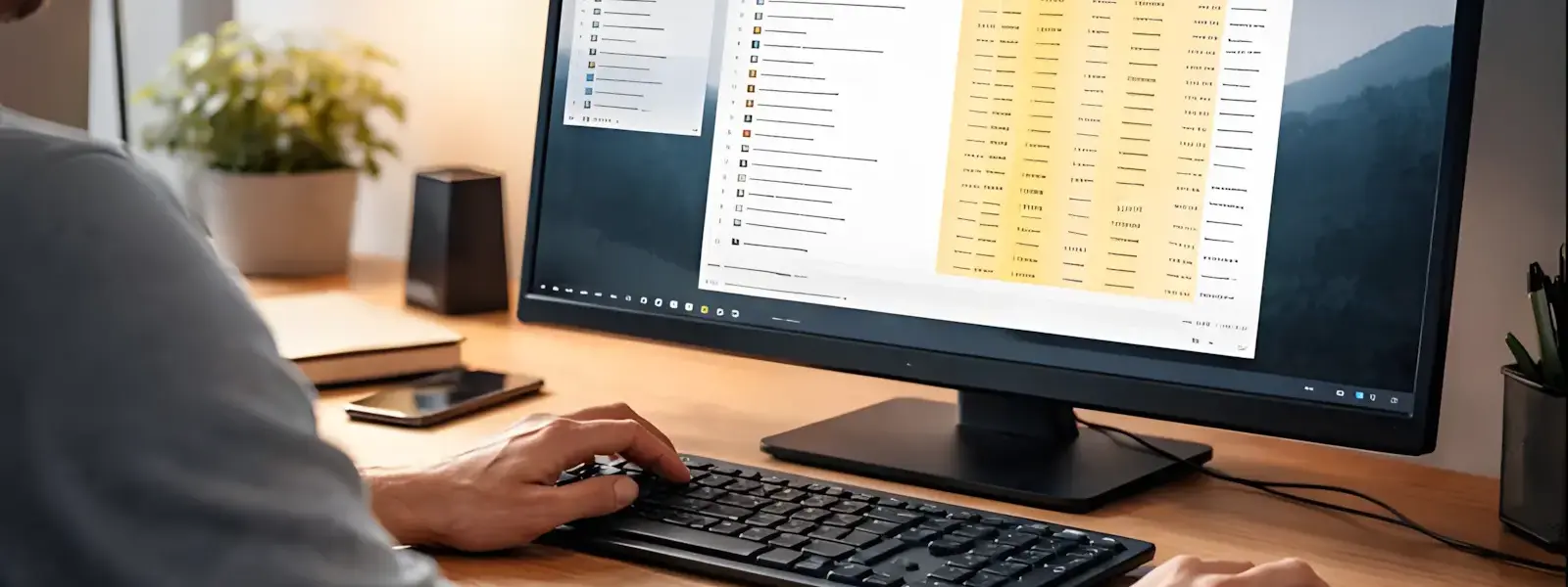 Geöffneter Windows-Task-Manager mit laufenden Hintergrundprozessen beim Herunterfahren