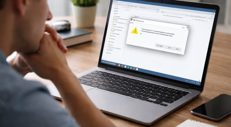 Windows-Fehlermeldung: Datei lässt sich nicht löschen, weil sie blockiert ist