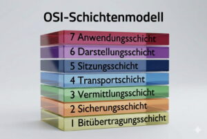 OSI-Schichtenmodell einfach erklärt (7 Ebenen)