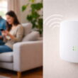 WLAN-Repeater verstärkt das Funksignal im Wohnraum