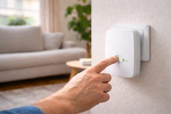 WLAN-Repeater per WPS-Taste einrichten