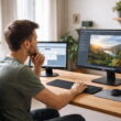 Vergleich unterschiedlicher Monitorgrößen am Arbeitsplatz für besseres Nutzungserlebnis